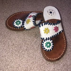 Jack Rogers multicolor toddler 9 flip flops